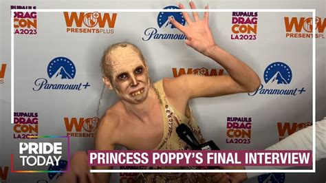 princess poppy quit drag|Princess Poppy Officially Retires With Final Interview at